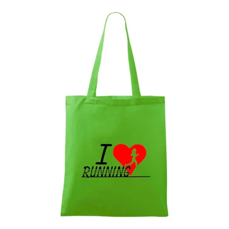 I love running dievča