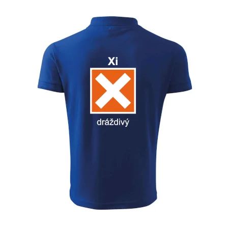 Xi Dráždivý - Výstražná tabuľka na tričku