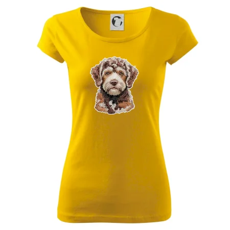 Lagotto romagnolo vyšívaná hlava