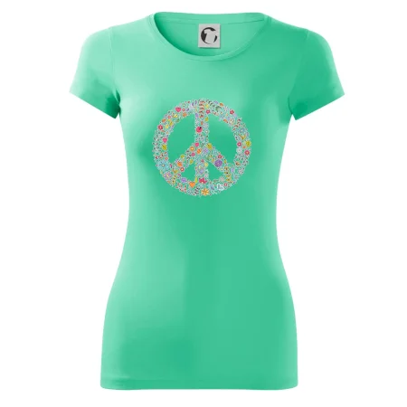 Peace symbol lístočky