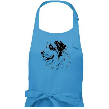 Bernský salašnícky pes čierna kresba