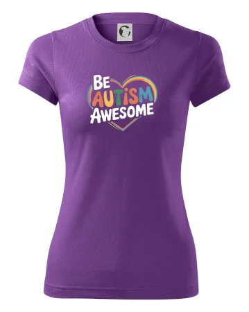 Be autism awesome srdce