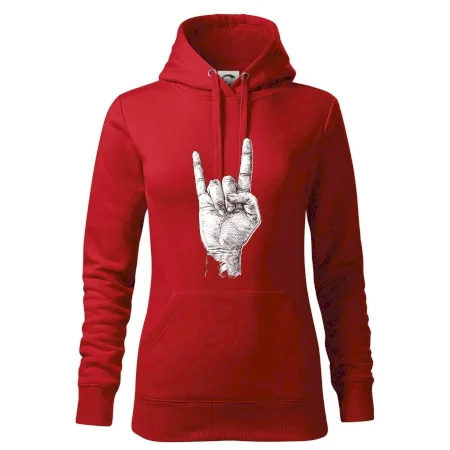 Rocková ruka kreslená