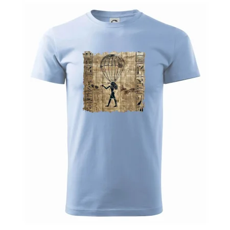 Egyptské hieroglyfy parašutista