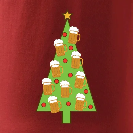 Nepotrebujem nič viac - strom a pivo (Pecka design)