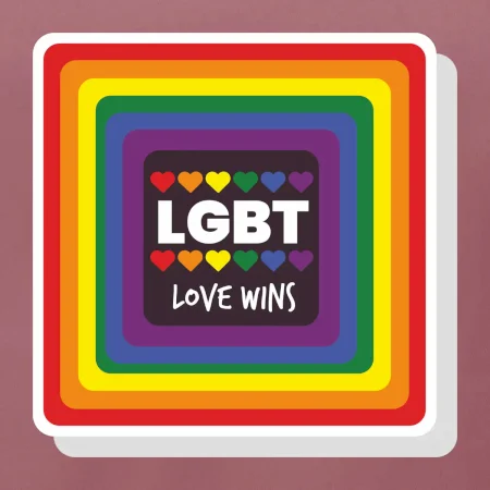 Love wins štvorec