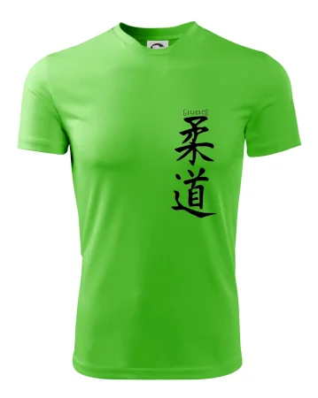 Judo nápis japan