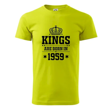 Kings are born in 1959
