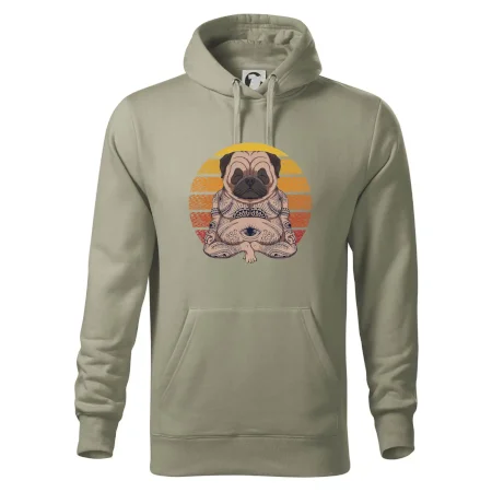 Yoga meditace - pug