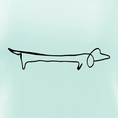 Jazvečík - kreslený