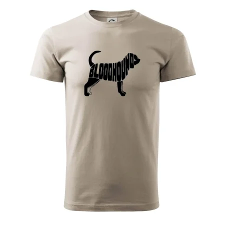 Bloodhound nápis v tele