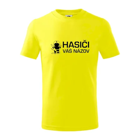 Hasiči postavička - vlastný nápis
