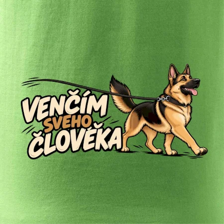 Venčím svého člověka - německý ovčák
