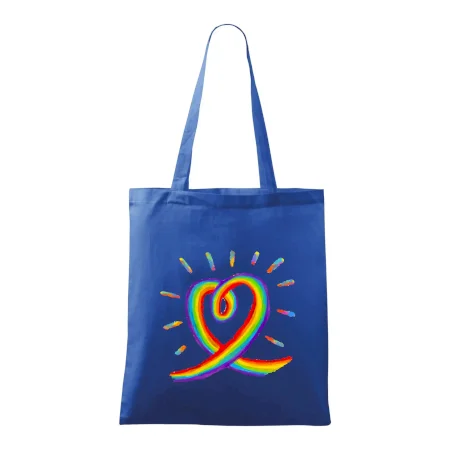 Srdce pride dúha kreslená