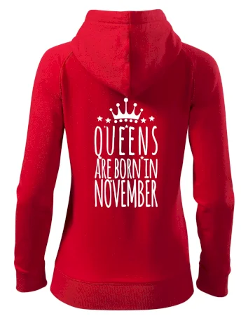 Queens are born in November