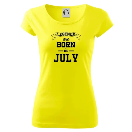Legends are born in July
