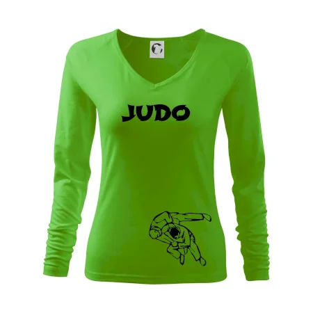 Judo nápis + postavy