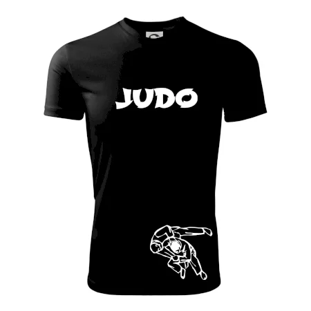 Judo nápis + postavy