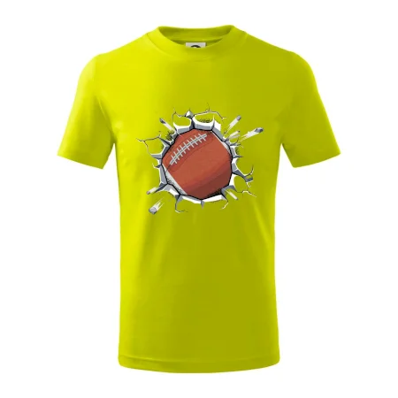 Americký futbal lopta v triku