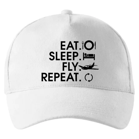 Eat sleep fly repeat