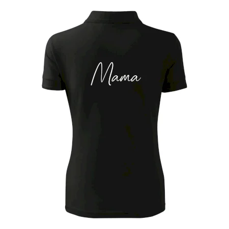 Nápis písací na prsiach - mama