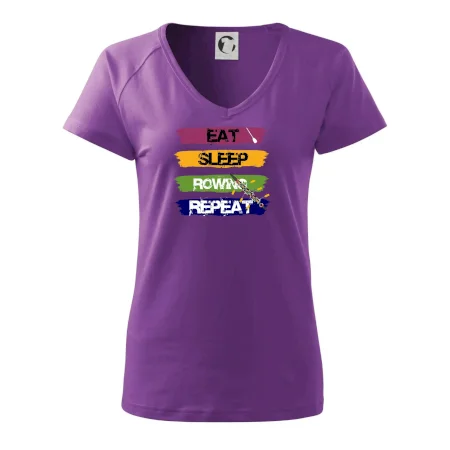 Eat sleep rowing repeat farebné