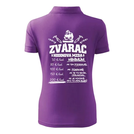 Hodinová mzda zvárač