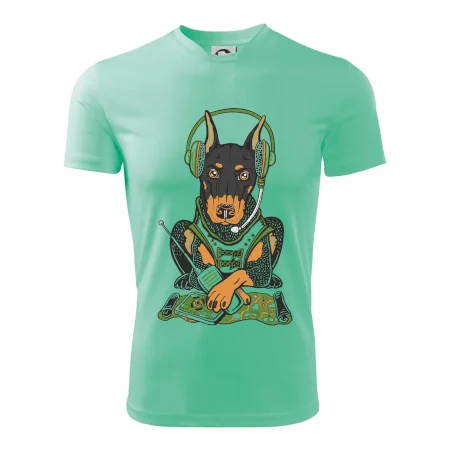 Bojový doberman (Pecka design)