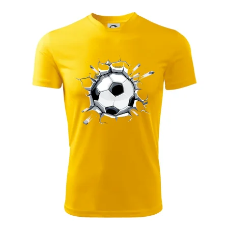 Futbalová lopta v triku