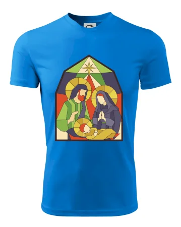 Vitráž - jasličky