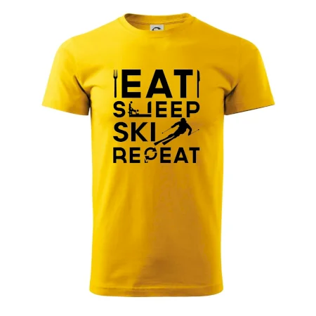 Eat sleep ski repeat