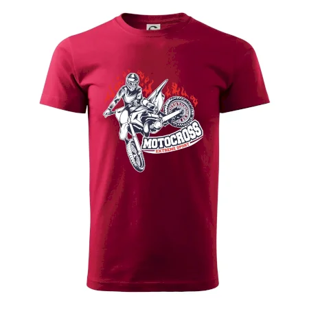 Motocross extreme sport fire