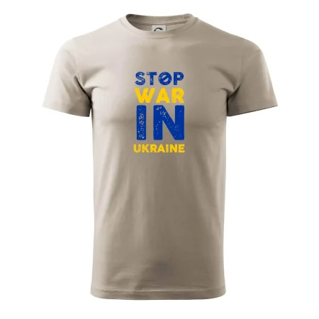 Farebný nápis Stop war in ukraine