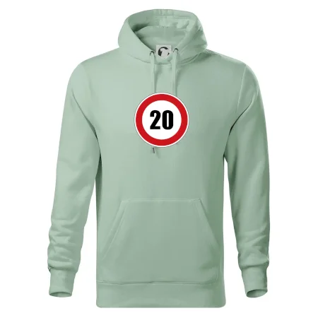 Dopravná značka - obmedzenie rýchlosti 20