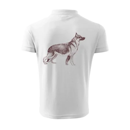 Nemecký ovčiak - kreslený skica  