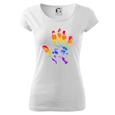 LGBT hand print