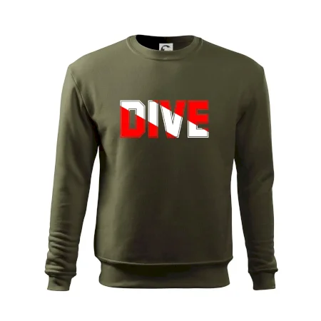 Dive nápis vlajka