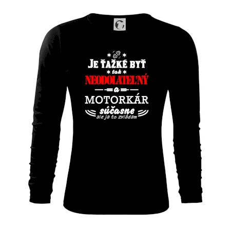Neodolateľný motorkár