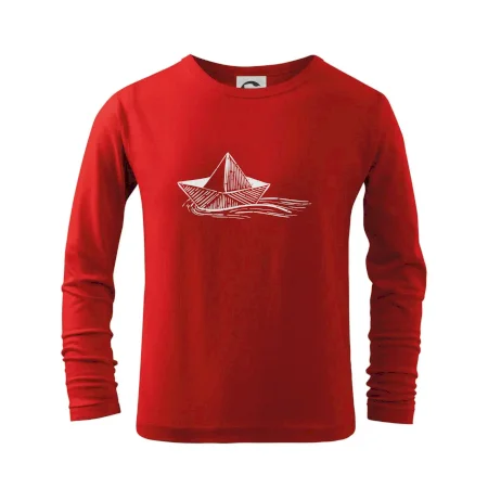 Letná romantika - papierová loďka