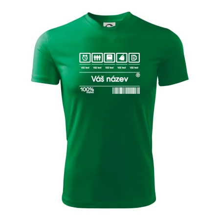 Čárový kód - Vlastní text