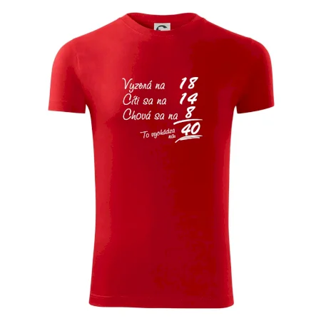 Vyzerá, cíti sa, chová sa - 40 rokov