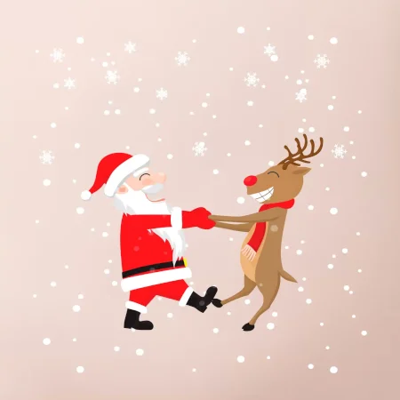 Tancujúci Santa a sob