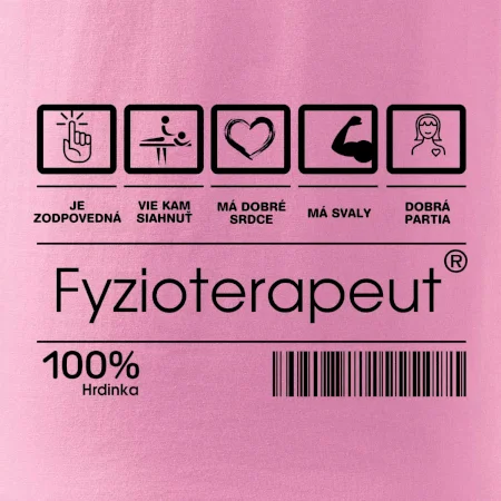 Čiarový kód fyzioterapeutka
