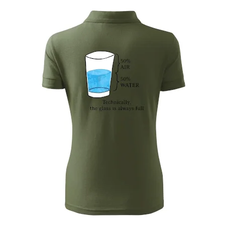 Technically, the glass is always full