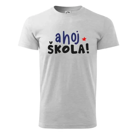 Ahoj škola farebné