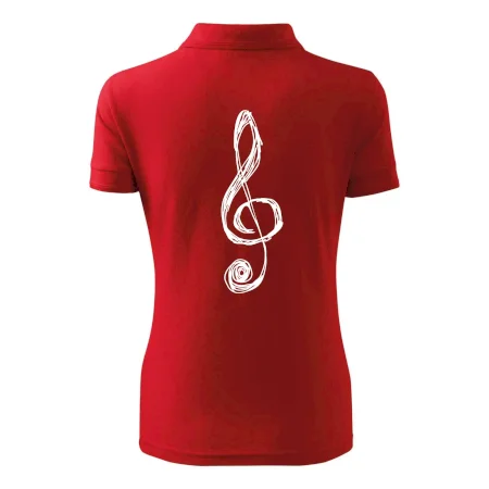 Husľový kľúč kreslený