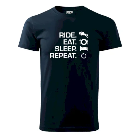 Ride Eat Sleep Repeat Kôň