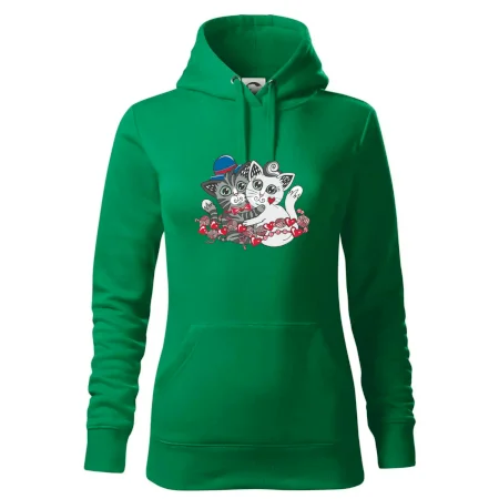 Mačky v objatí (Pecka design)