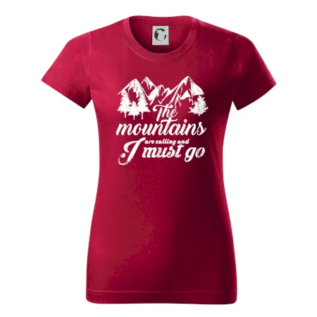 The mountains are calling and i must go