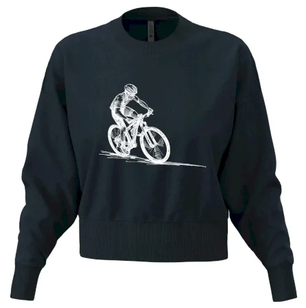 MTB kreslený cyklista